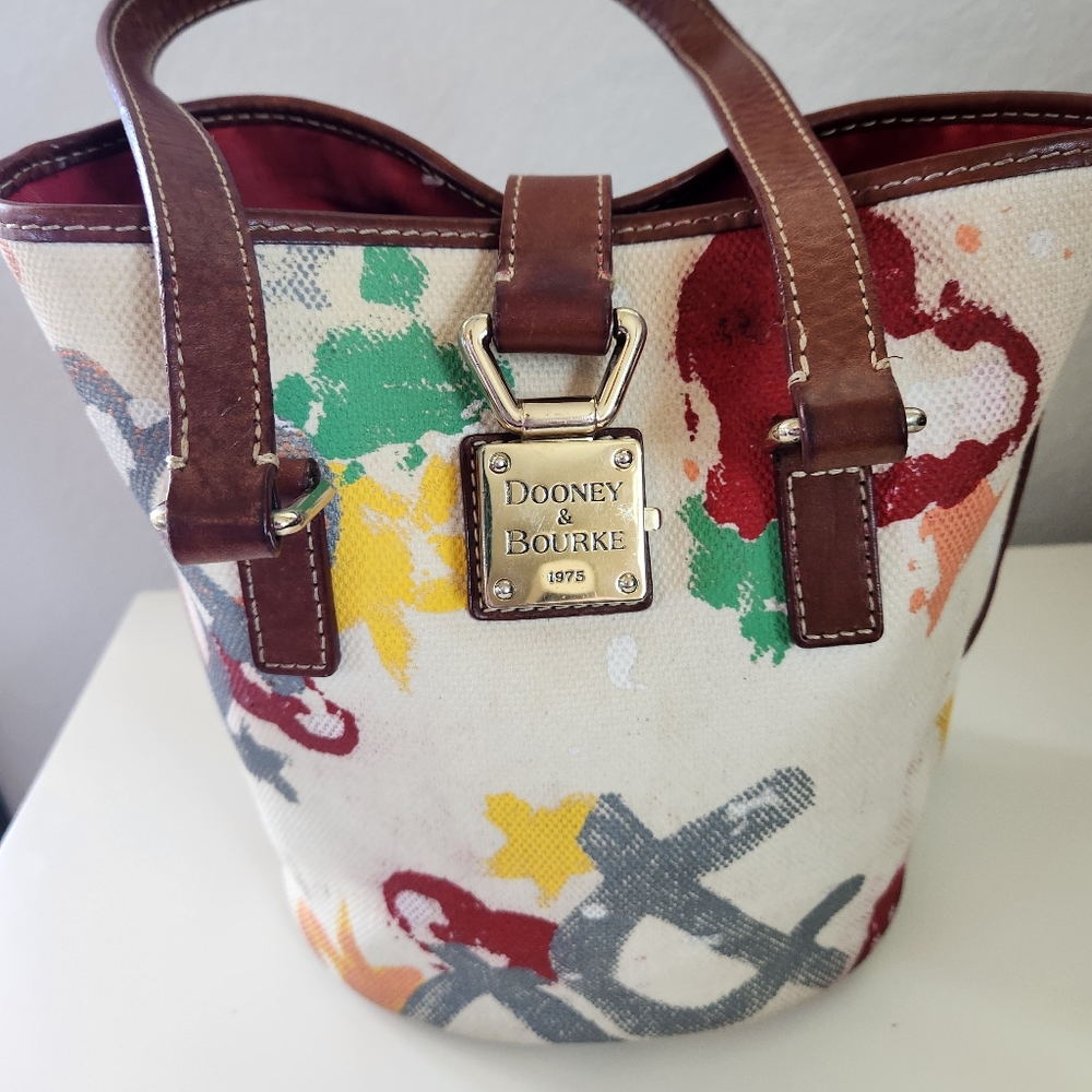 Dooney & Bourke Painted Bucket Bag